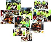 普傳科技深圳分公司全體員工在深圳九龍生態(tài)園集體拓展活動(dòng)